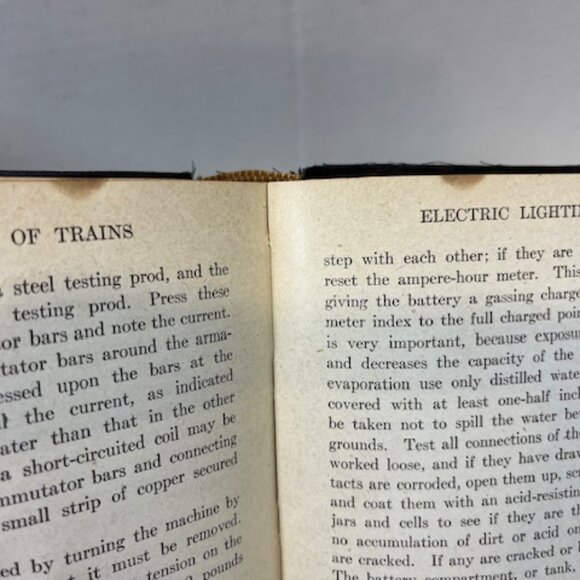 1920 Cyclopedia of Applied Electricity Vol.VI Electric Lighting Car Electro-Chem - Picture 11 of 15